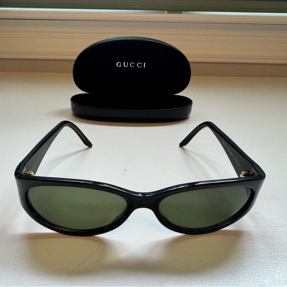 Vintage Gucci sunglasses Brown gg 2528/s ad6